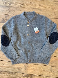 Strickjacke patches